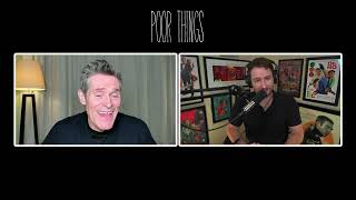 Willem Dafoe talks Poor Things and Robert Eggers Nosferatu  Interview [upl. by Lebasy]