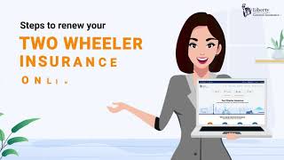 Two Wheeler Insurance खुद से करे  Bike Insurance  How To Renew TWO WHEELER Insurance Online [upl. by Aitel]