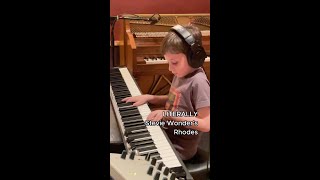 6YEAROLD Miles produces song at Electric Lady Studios Plays all 5 instruments “Easy” Mac Ayres [upl. by Maxi]