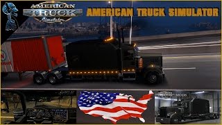 AMERICAN TRUCK SIMULATOR 02  Lets play  Kenworth W900 Longliner mit Rauch Deutsch 60 FPS 1080p [upl. by Ebeneser]