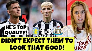 WTF NUFC Looked Amazing Gordon amp Schar Brilliant Newcastle 31 Aston Villa Reaction [upl. by Nnovahs]