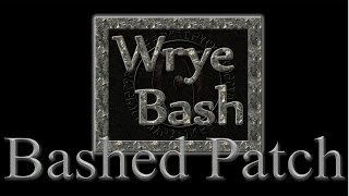 Wrye Bash  Bashed Patch  Mod Organizer [upl. by Adlemi]