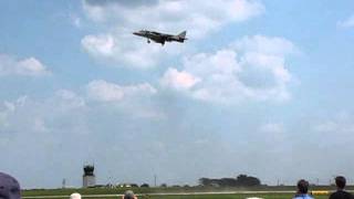 Harrier jet stopping in midair then landing [upl. by Neetsirk866]