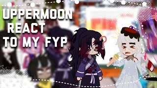 Uppermoon react to my FypKnyDemon SlayerqaslemonRead desc [upl. by Anilag]