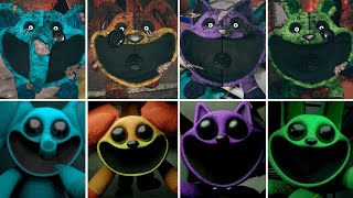 ALL NEW Original vs Fanmade Mini Smiling Critters JUMPSCARES  Poppy Playtime Chapter 3 [upl. by Elephus]