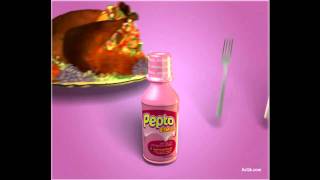 Pepto Bismol Commercial Thanksgiving [upl. by Einafit853]