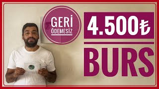 TEV BURSU 4500₺ GERİ ÖDEMESİZ BURSTÜRK EĞİTİM VAKFI BURS BAŞVURUSU NASIL YAPILIRKARŞILIKSIZ BURS [upl. by Ardnama]