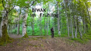 BIWAK im Frühling outdoors overnight [upl. by Fischer]