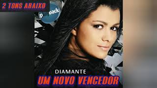 Damares Um novo vencedor 2 tons abaixo playback [upl. by Dagley]