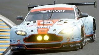 Le Mans 2013 crash Aston Martin driver Allan Simonsen killed in crash [upl. by Kassity]