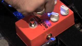 Wampler Analog Echo guitar effects pedal demo with strat and Dr Z [upl. by Lissy144]