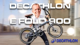 Test du Decathlon Btwin E Fold 900  le vélo pliant électrique le plus haut de gamme de la marque [upl. by Amak]