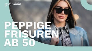 Peppige Frisuren für Frauen ab 50 Moderne Schnitte die sofort jünger machen [upl. by Rustice685]