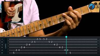 Cromatismo em Blues  aula de guitarra [upl. by Ahsitul556]