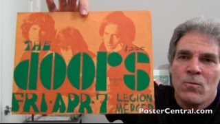 Doors Concert Flyer April 1967 – Earliest Known Piece with Their Logo [upl. by Kachine779]