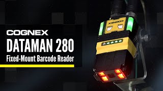 DataMan 280 Series Fixed Mount Barcode Reader  Cognex [upl. by Ellenyl99]