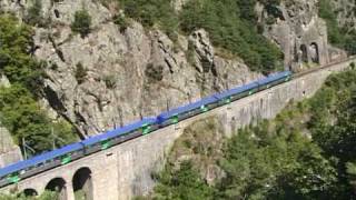 Le train touristique des Gorges de lAllier [upl. by Daffi]