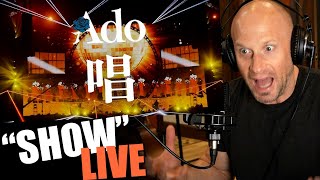 First time reaction Vocal Analysis amp comparison  【Ado】 Show【LIVE映像】唱 日本武道館 2023830 [upl. by Halimaj373]