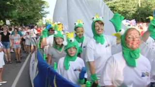 The Acadian Tintamarre Festival in Caraquet New Brunswick [upl. by Colet444]