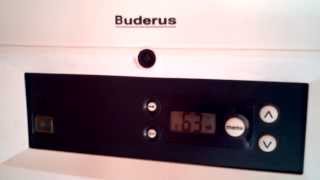 Buderus Logamax plus GB022 24K mal functioning [upl. by Yrroc191]