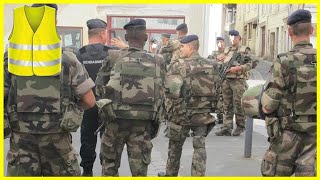 Acte 19  larmée face aux Gilets jaunes  Emmanuel Macron démine [upl. by Deirdra]