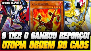 NOVO DECK UTOPIA ORDEM DO CAOS  YUGiOh Duel Links [upl. by Ciprian]