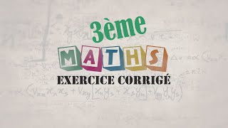 Maths  Exercice Corrigé  Racine Carrée Activités numériquesFascicule ADEM [upl. by Nerret]