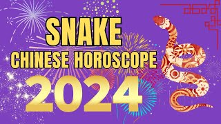 Snake Chinese Horoscope 2024 Predictions  Ziggy Natural [upl. by Cherey]