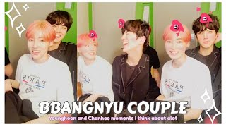 Bbangnyu Couple  Younghoon and Chanhee moments I think about alot [upl. by Ednutabab]