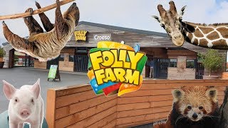 Folly Farm Adventure Park amp Zoo South Wales HD [upl. by Trebmal]