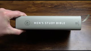 Crossway ESV Mens Study Bible Review [upl. by Aryl61]