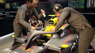 F1 MANAGER 2023 HAAS NO COMMENTARY CAREER MODE 18 QATAR COULDNT HOLD ON [upl. by Nnaycnan45]