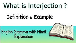 What is Interjection  English Grammar with Hindi Explanation Genius Classes  Shorts [upl. by Ydnyl844]