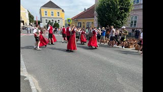 Krebspolka Auftritt beim Bauernmarkt in Thaya [upl. by Gelb]