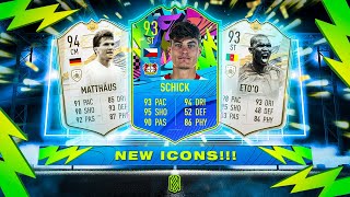 80 PLAYER PICK UPGRADES NEW PIM ICONS amp INSANE SCHICK SBC  FIFA 21 Ultimate Team [upl. by Atnauqahs570]