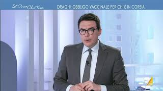 Francesco Borgonovo quotDovè la prova che gli operatori sanitari No Vax contagiano Non cè [upl. by Araf]