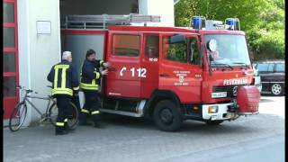 Ernstfall in Echtzeit Feueralarm live in Börry [upl. by Aiht964]