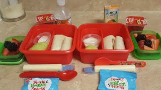 LunchBox Ideas  Real Lunches  School Lunch Ideas [upl. by Okomom]