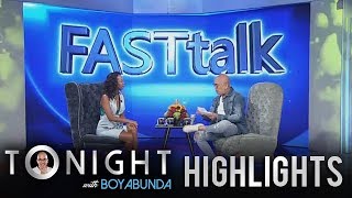 TWBA Fast Talk with Wilma Doesnt [upl. by Aelhsa]