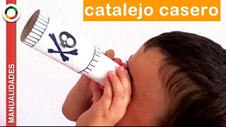 CÓMO HACER UN CATALEJO DE CARTÓN [upl. by Nofets]