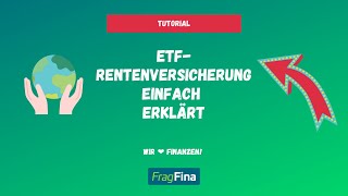 ETFRentenversicherung einfach erklärt 📈 [upl. by Rodi]