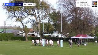 Whanganui Collegiate School WCS vs Wesley College WES at [upl. by Renat]