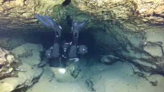 Cave divers venture in to Tank Cave Australia [upl. by Nitsuga584]