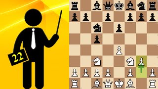 Sicilian Defense w 4 g3  Standard chess 22 [upl. by Betta691]