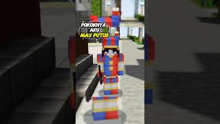 Pomni mau putus minecraft shorts funny [upl. by Garret]