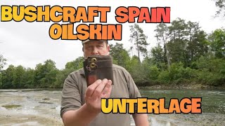 Bushcraft Spain Oilskin Unterlage [upl. by Amadeus]