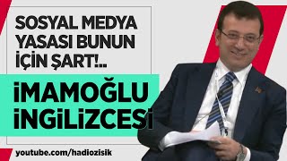 EKREM İMAMOĞLU’NUN İNGİLİZCESİ VE SOSYAL MEDYA LAĞIMI… [upl. by Oringas462]