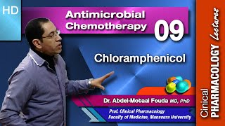 Antimicrobial Chemotherapy Ar Lecture 09 Chloramphenicol [upl. by Aleris]