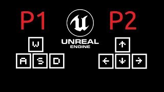 UE4 Multiplayer With Single Keyboard [upl. by Inig]