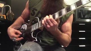 Zakk Wylde Plays “Suffering Overdue” Guitar Solo [upl. by Nosyarg]